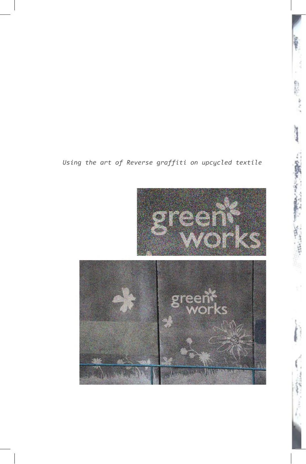esreveR, 'green works' research moodboard